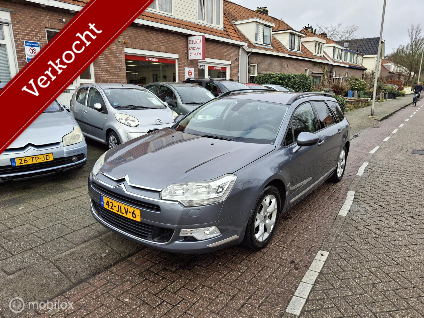 Citroen C5 2.0 16V, Veerbollen, trekhaak, automaat! 2009 - voorkant