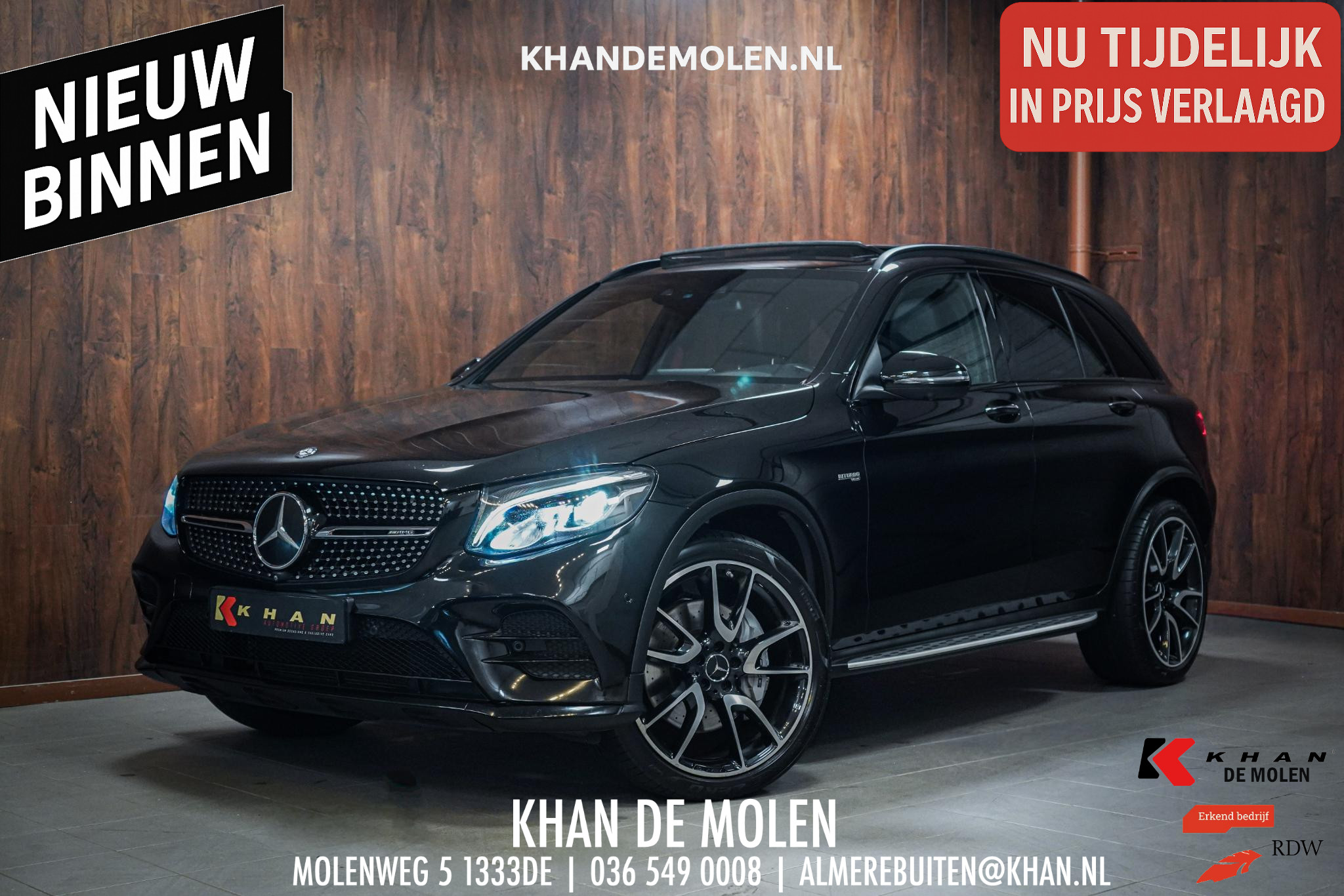 Mercedes-Benz AMG GLC 43 AMG 43 4MATIC 2016 - voorkant