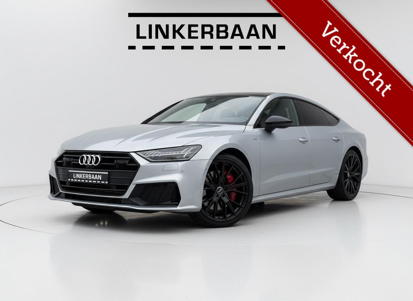 Audi A7 55 TFSI E 55 TFSI e Hybride Quattro Competition | SOH 100% | Panodak | Laser | B&O | Valcona | 20 inch | 2020 - voorkant