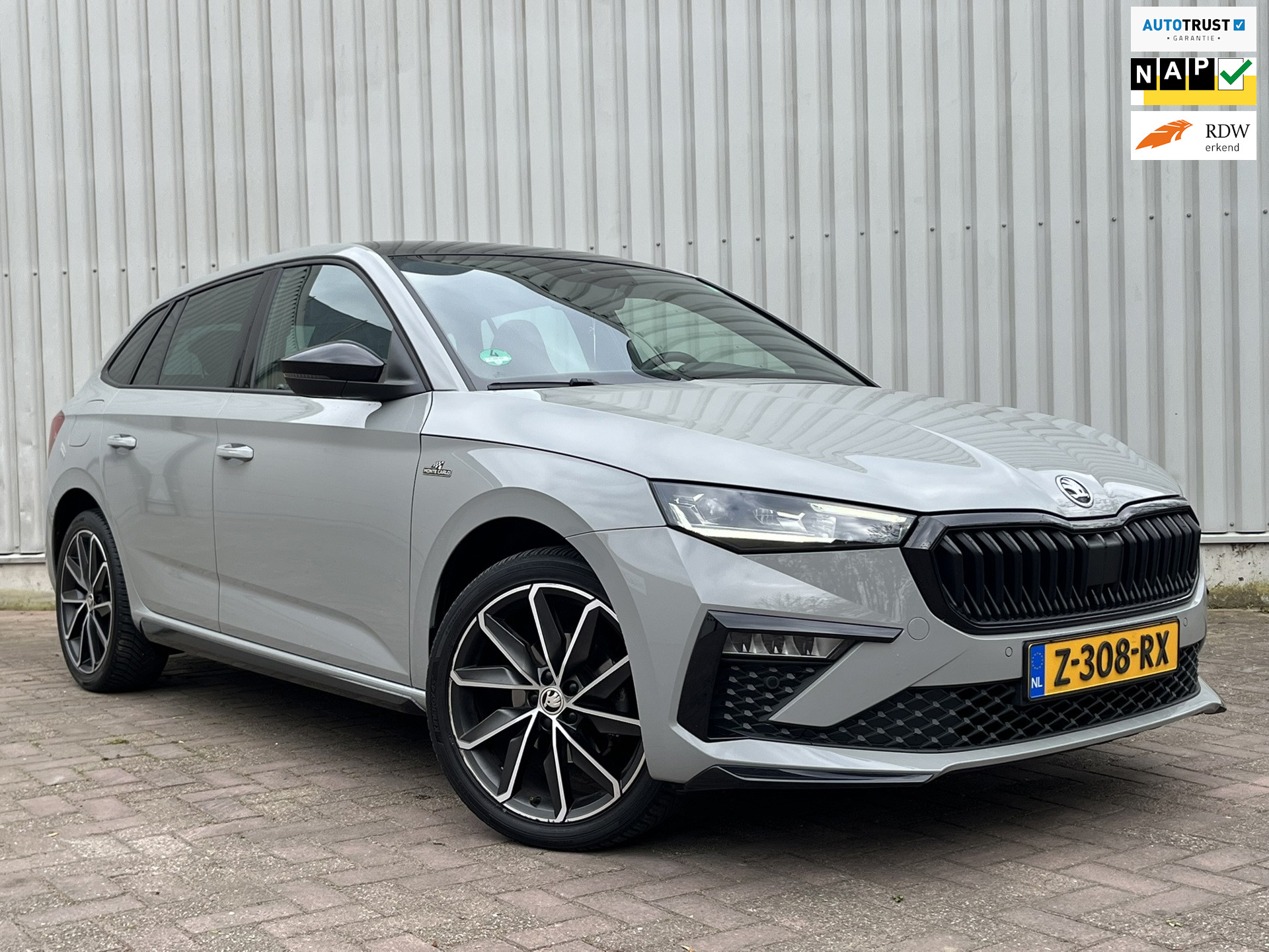 Skoda Scala 1.0 TSI Monte Carlo Automaat LED FULL OPTION 2024 - voorkant