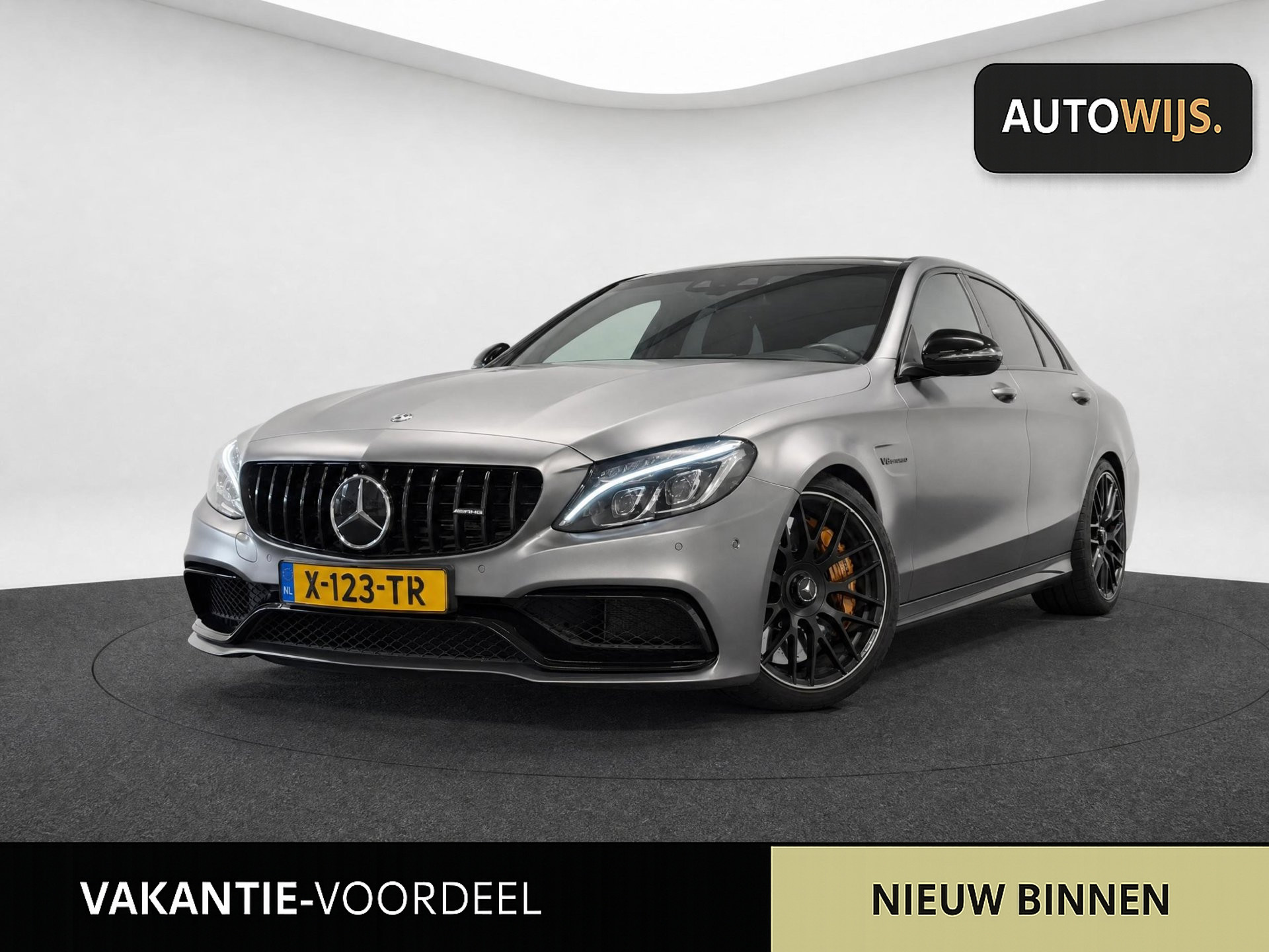 Mercedes-Benz C-klasse AMG 63 S 2018 - voorkant