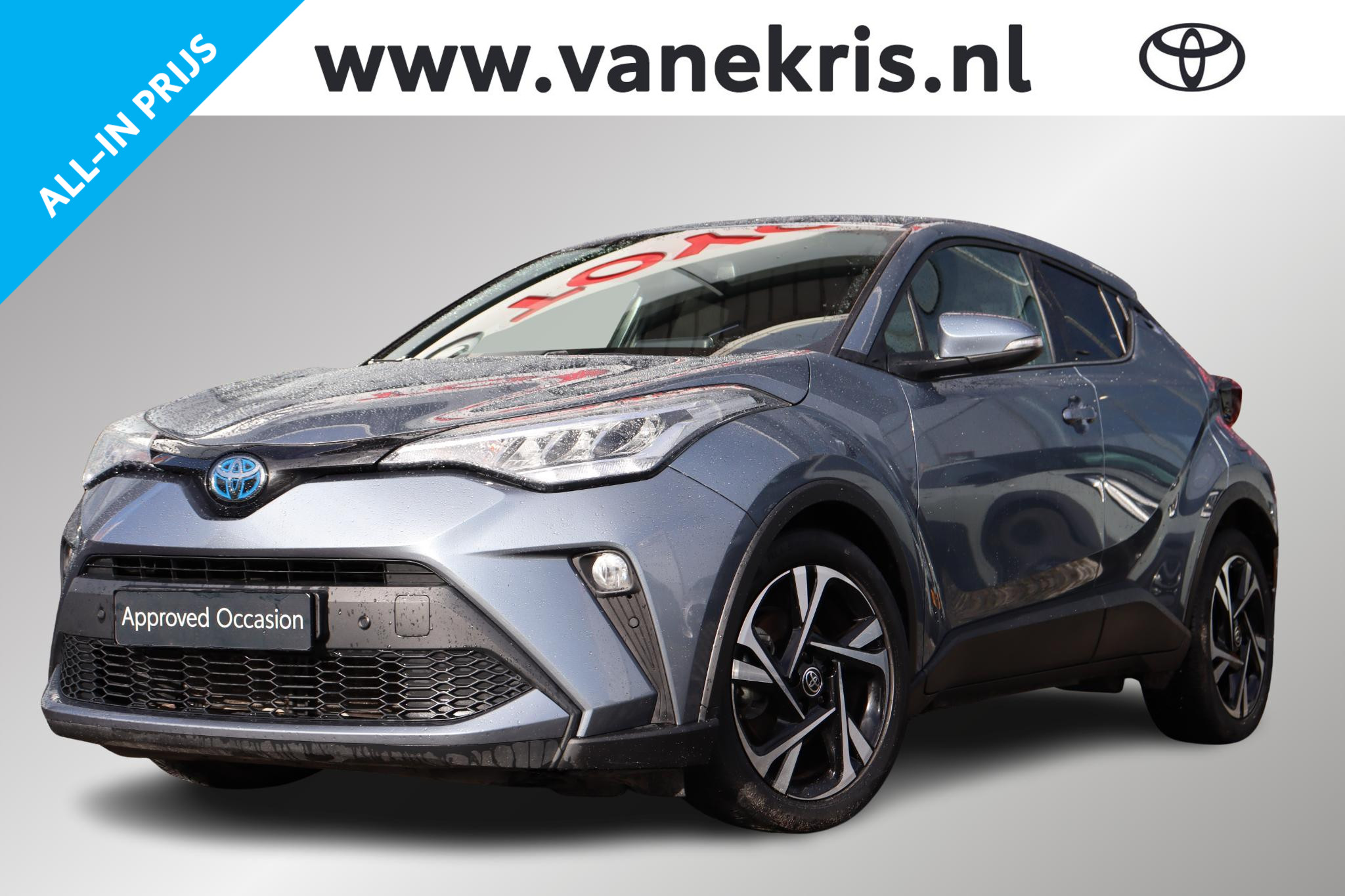 Toyota C-hr 1.8 Hybrid Style, Limited, NAVI, BSM 2023 - voorkant
