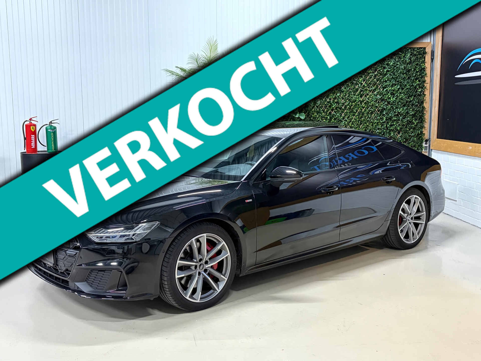 Audi A7 Sportback 55 TFSI e Quattro S-line S Competition|Alarm|Fabrieksgarantie| 2024 - voorkant