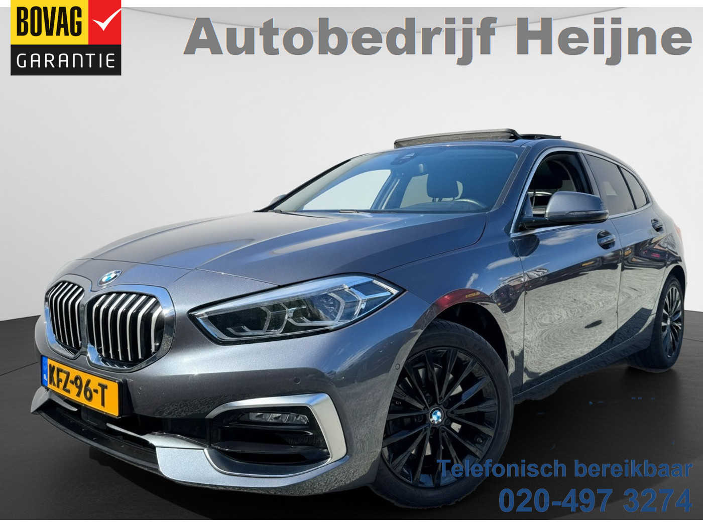 BMW 118i 118i 136PK AUT. HIGH EXECUTIVE 2020 - voorkant
