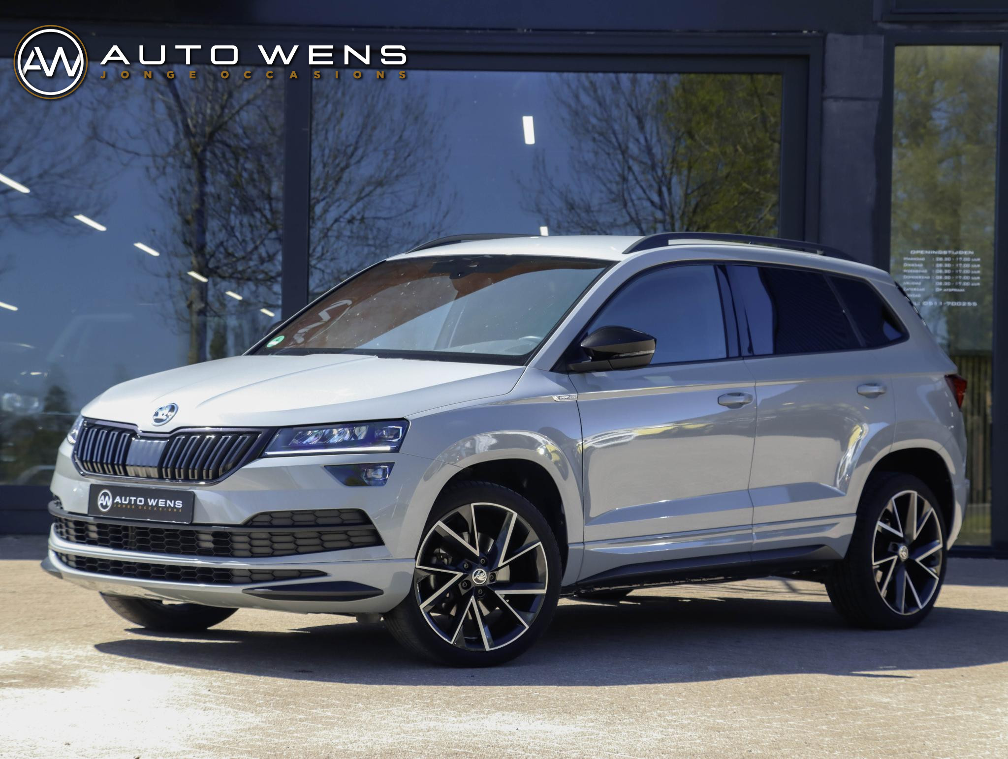 Skoda Karoq 1.5 TSI ACT Sportline DSG 2021 - voorkant