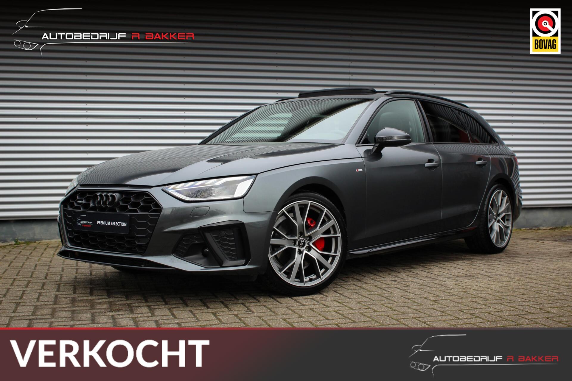 Audi A4 Avant 40 TFSI quattro Competition Plus // Nieuwstaat | Pano | Trekhaak | B&O | Matrix | Memory | Camera | Sfeerverlichting 2022 - voorkant
