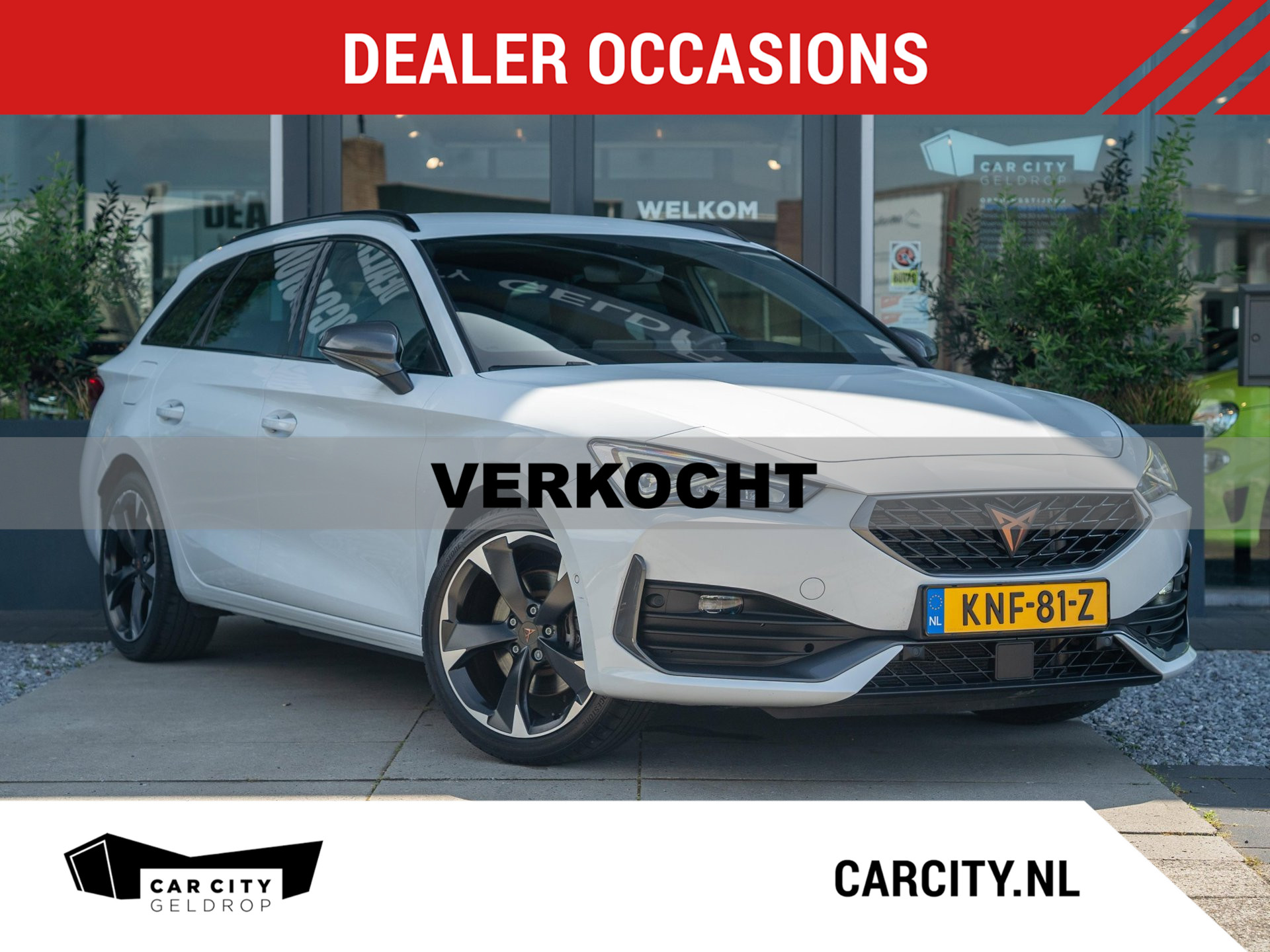 Cupra Leon Sportstourer 1.4 TSI eHybrid 204pk PHEV Business / Memory / ACC / Camera / Carplay 2023 - voorkant