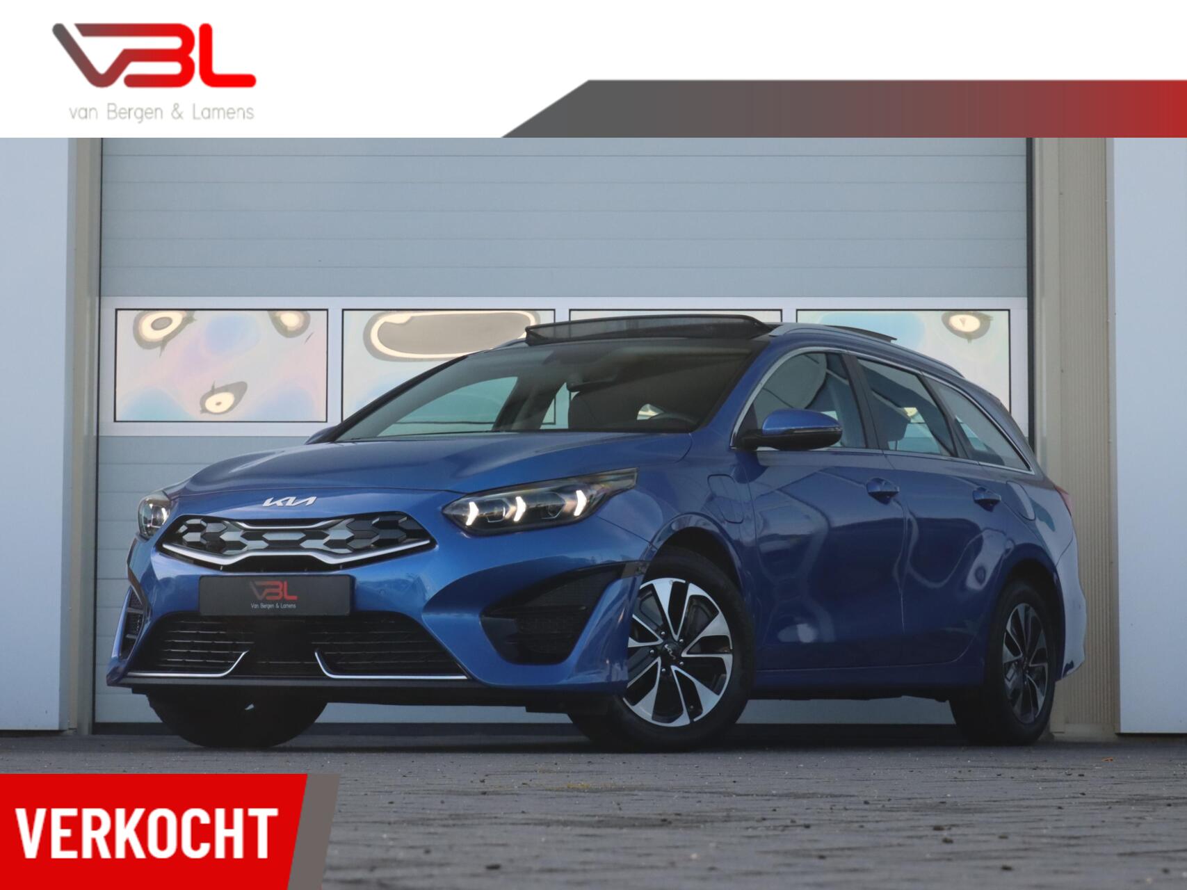 Kia Ceed Sportswagon 1.6 GDI PHEV 140PK DynamicPlusLine | Panoramadak 2022 - voorkant