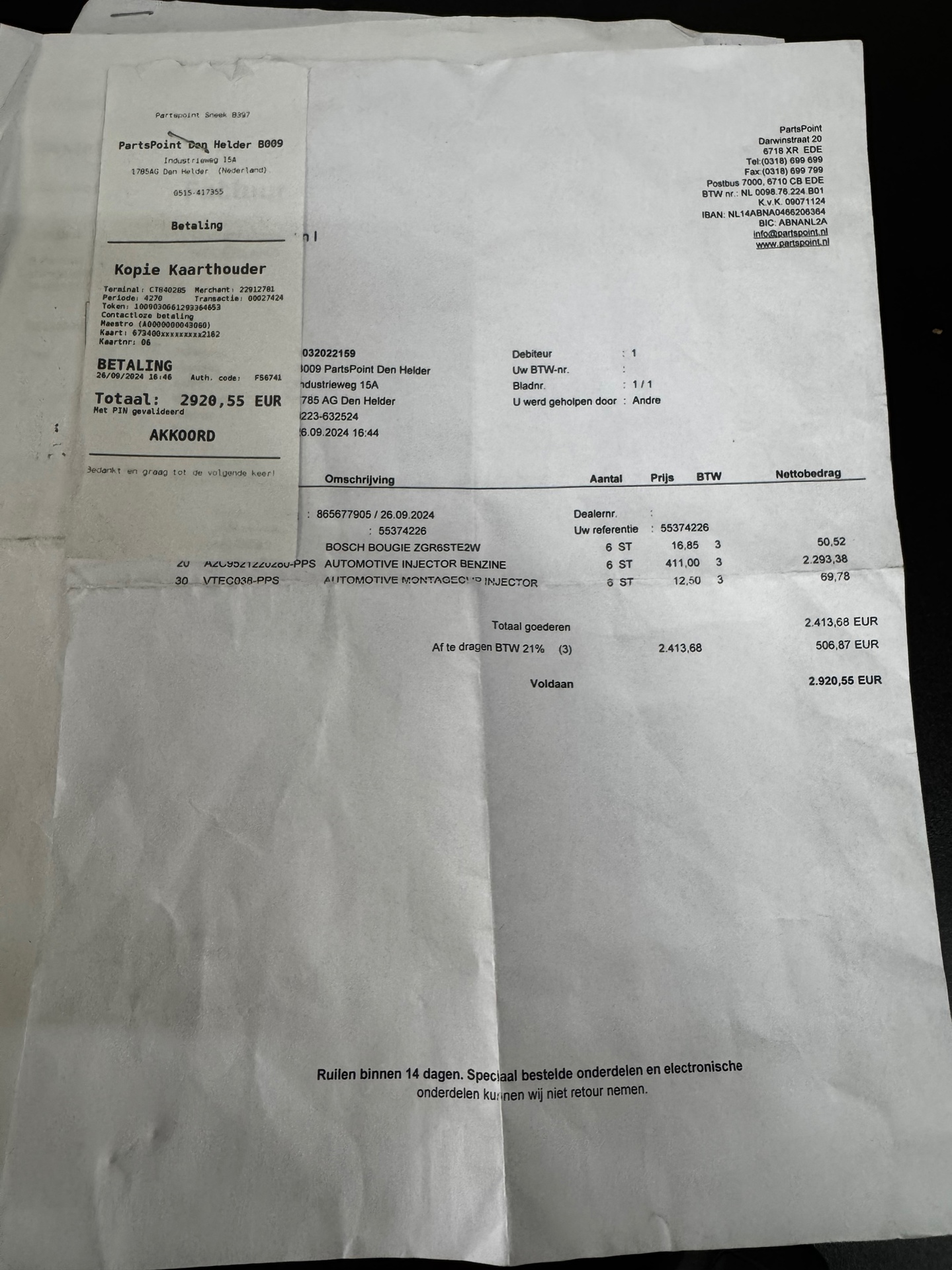 Foto van BMW 528i