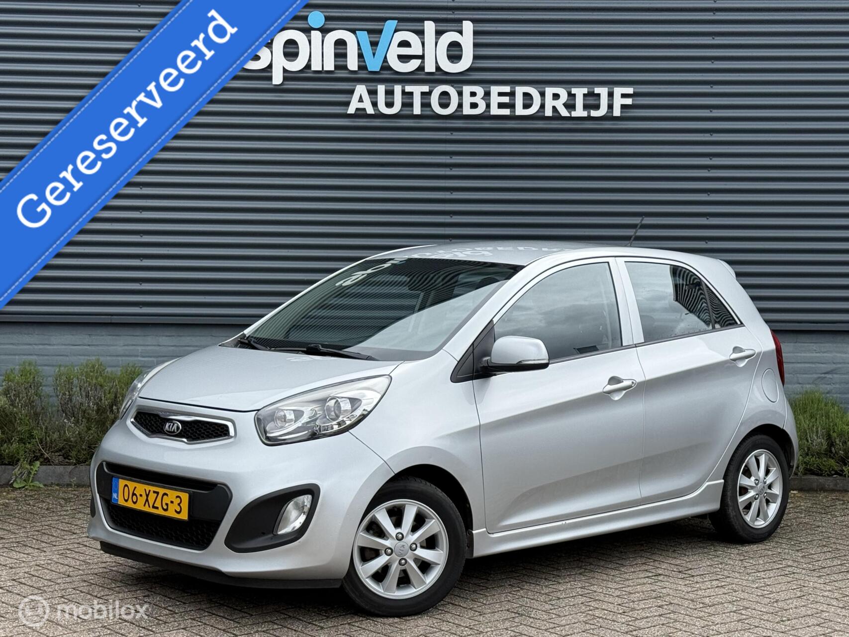 Kia Picanto 1.2 CVVT Plus Pack - Airco - Automaat - 5Deurs - 2012 - voorkant