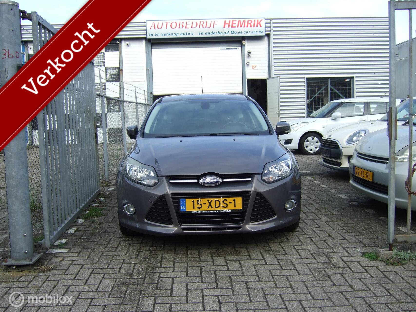Ford Focus 1.0 EcoBoost Titanium 2012 - voorkant