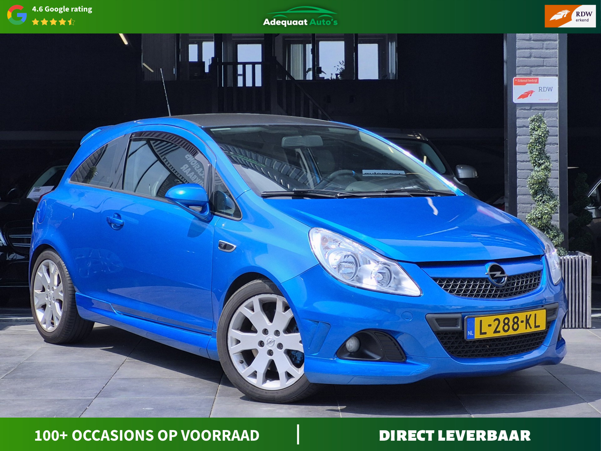 Opel Corsa 1.6-16V T OPC|APK|Airco|Kuipstoelen|Cruise|Camera 2009 - voorkant