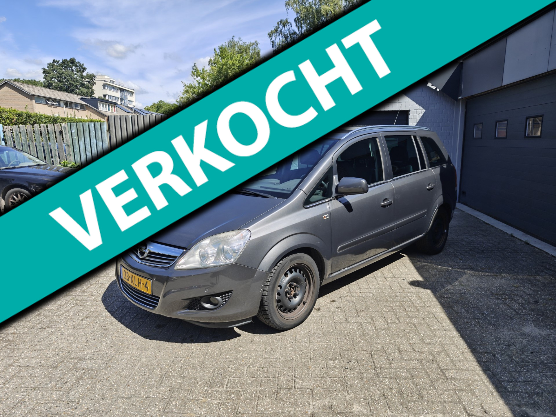 Opel Zafira 1.8 Cosmo, Airco,7 persoons,Pakeersensoren,Trekhaak,Lichtmetalen velgen 2009 - voorkant