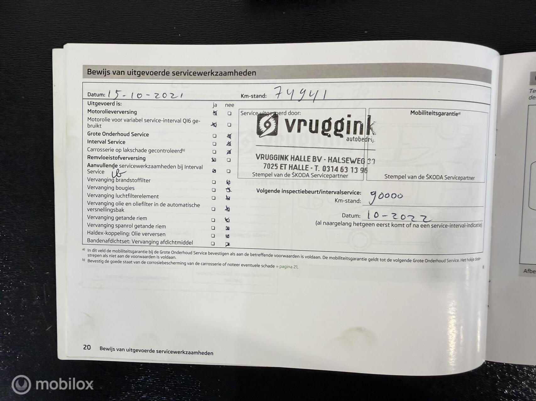 Foto van Skoda Fabia