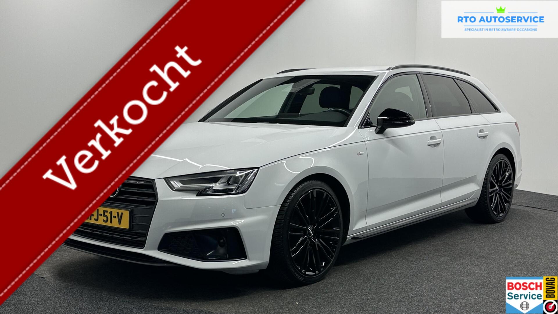 Audi A4 Avant 40 TFSI S edition CARPLAY ECC NAVI ADAPTIEF CRUISE. 2020 - voorkant