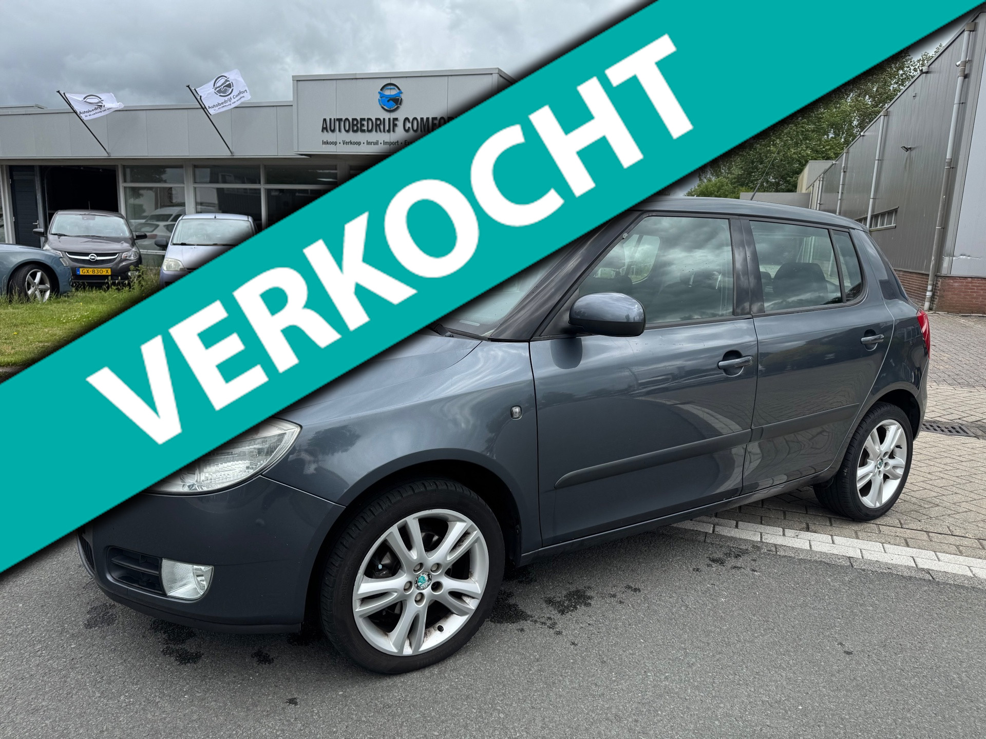 Skoda Fabia 1.4-16V Sport 2007 - voorkant