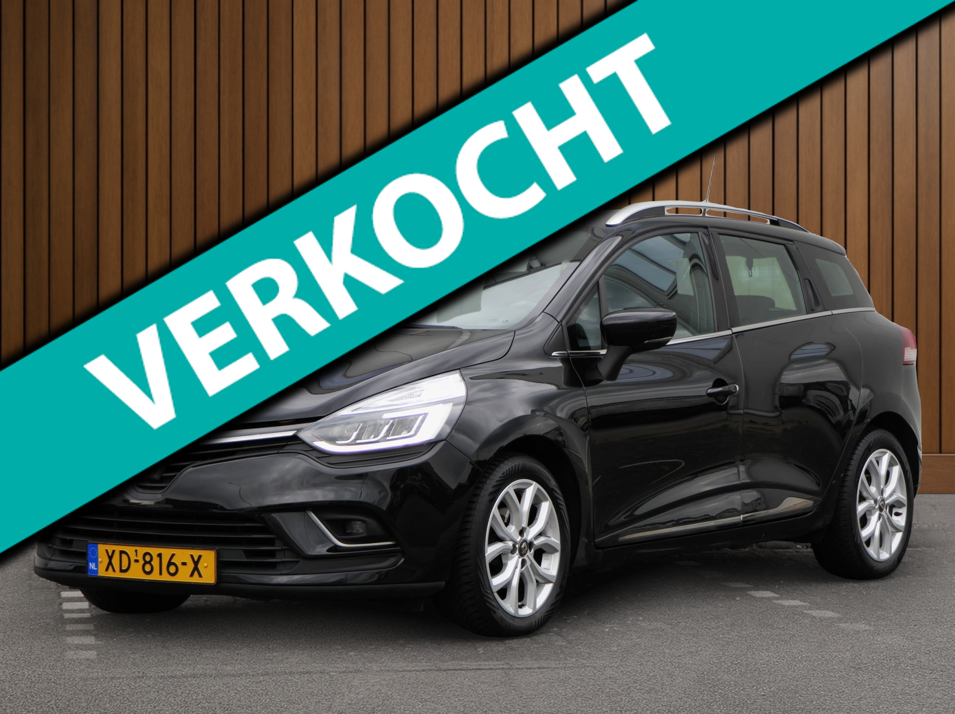 Renault Clio 0.9 TCe Intens | LED | Trekhaak | Navi | Parkeersensoren 2018 - voorkant