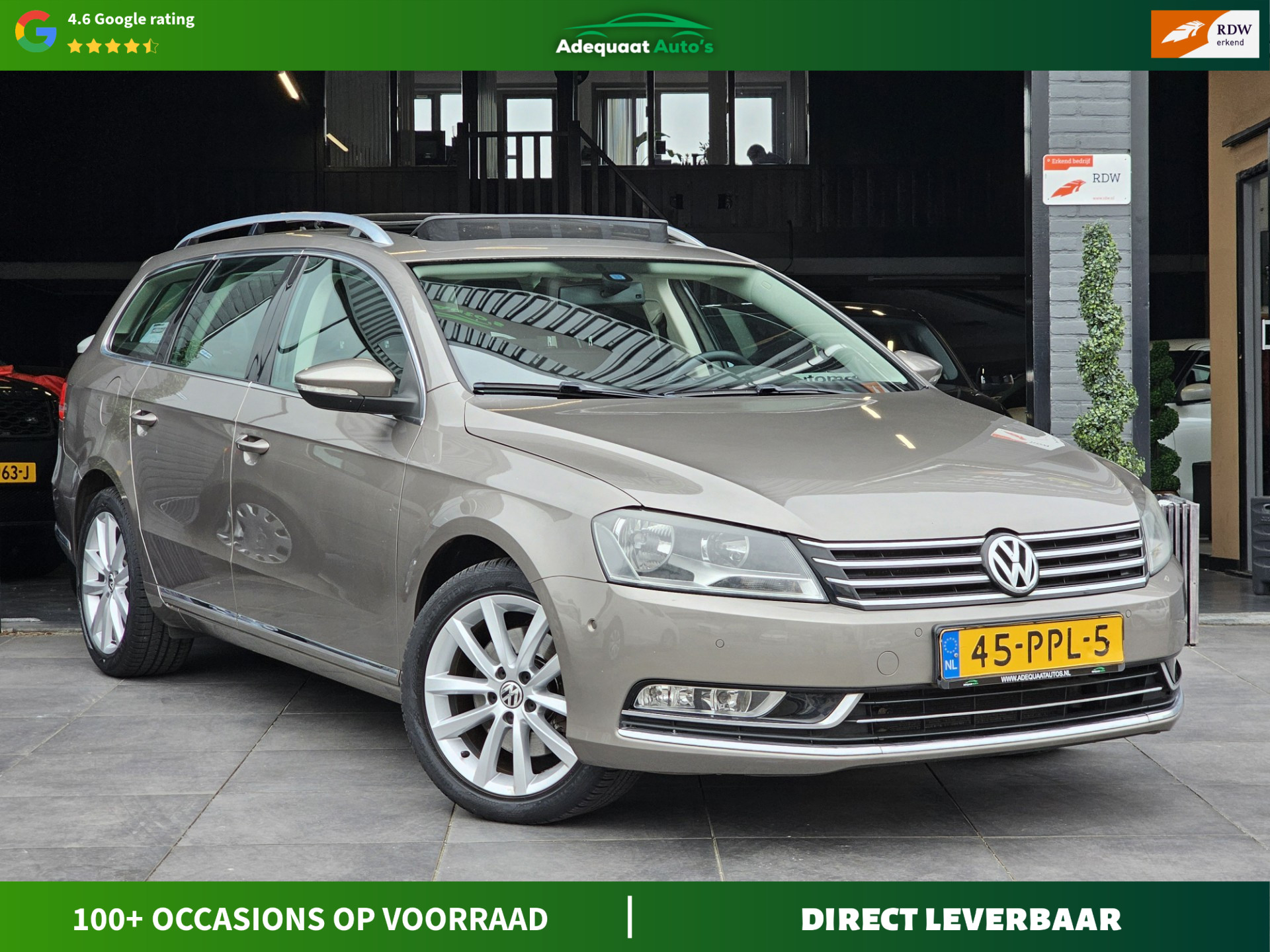 Volkswagen Passat 1.4 TSI Highline BlueMotion|PANO| 2011 - voorkant
