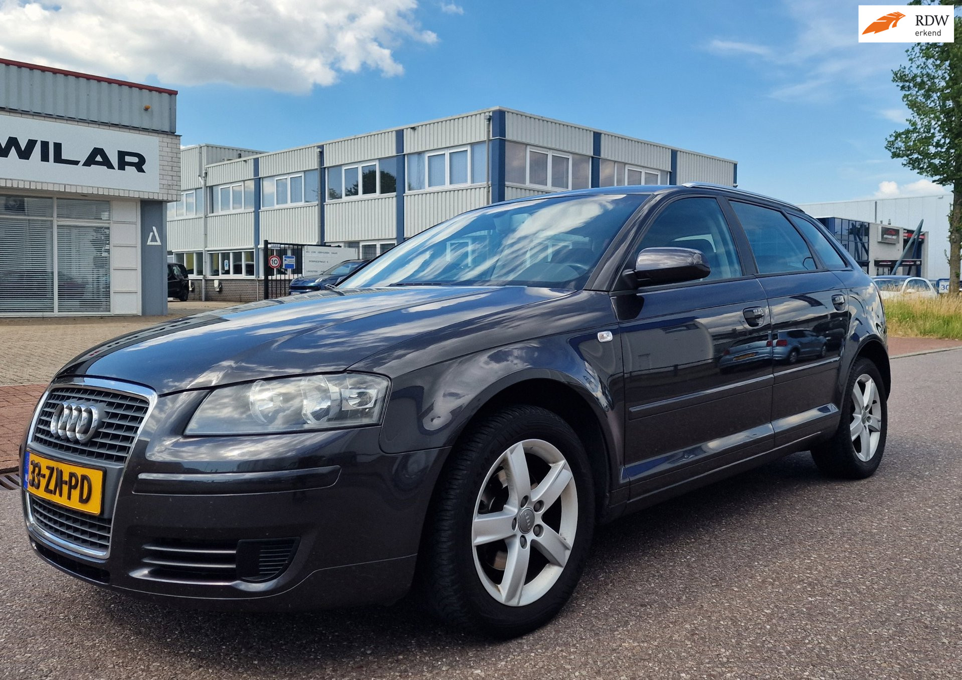 Audi Audi A3 1.6 Ambiente Pro Line PSENSOR CRUISE 2 X SLEUTELS 2008 - voorkant