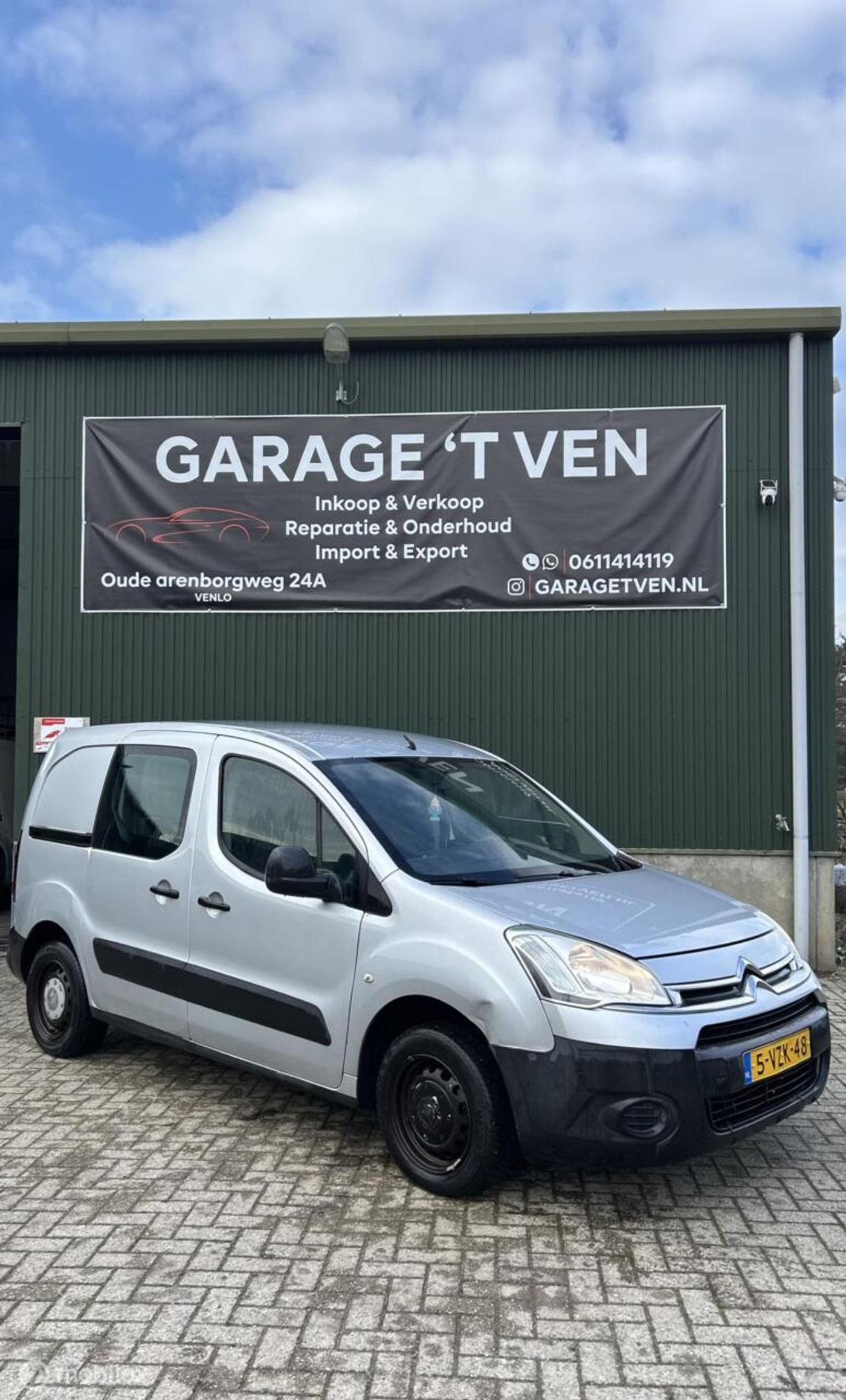 Citroen Berlingo 1.6 HDI 500 Club Economy 2012 - voorkant