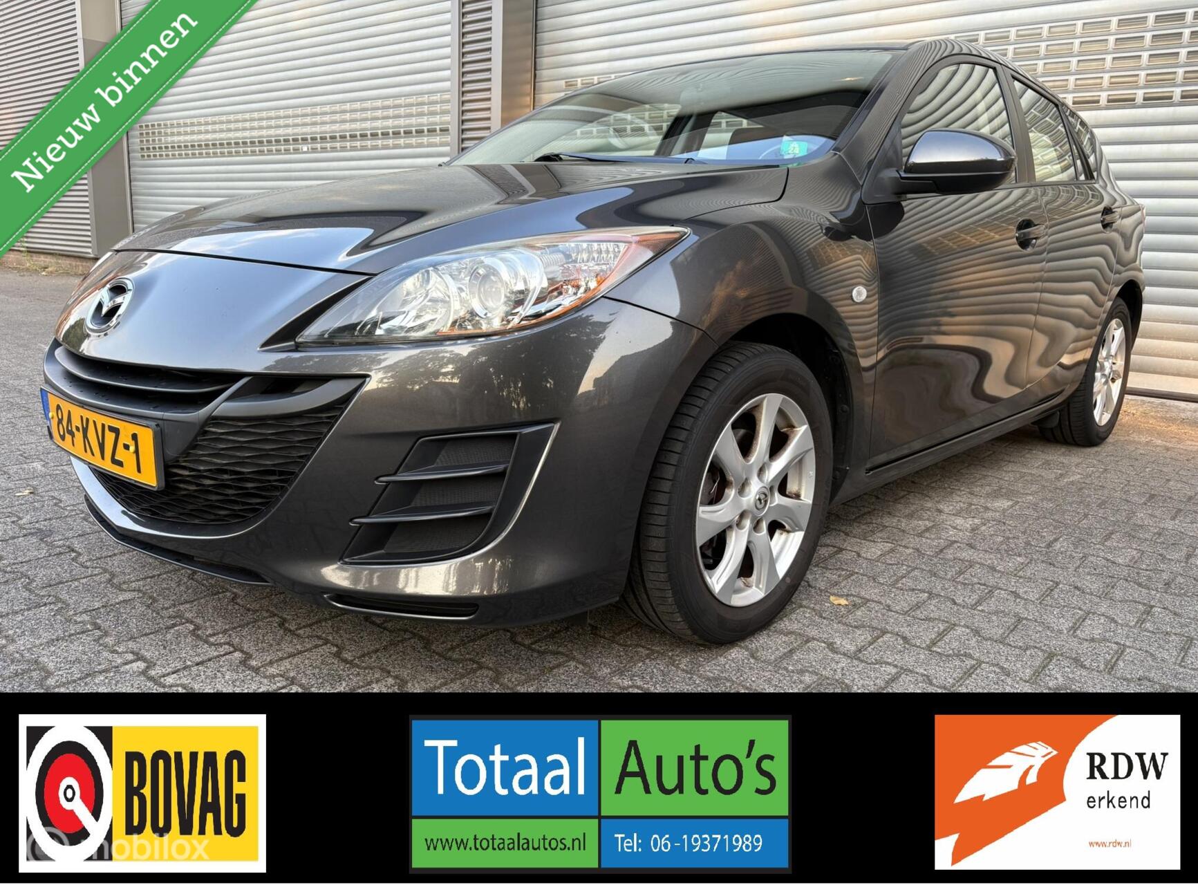 Mazda Mazda 3 1.6 Business Plus*Climate*Trekhaak*Nederlands 2010 - voorkant