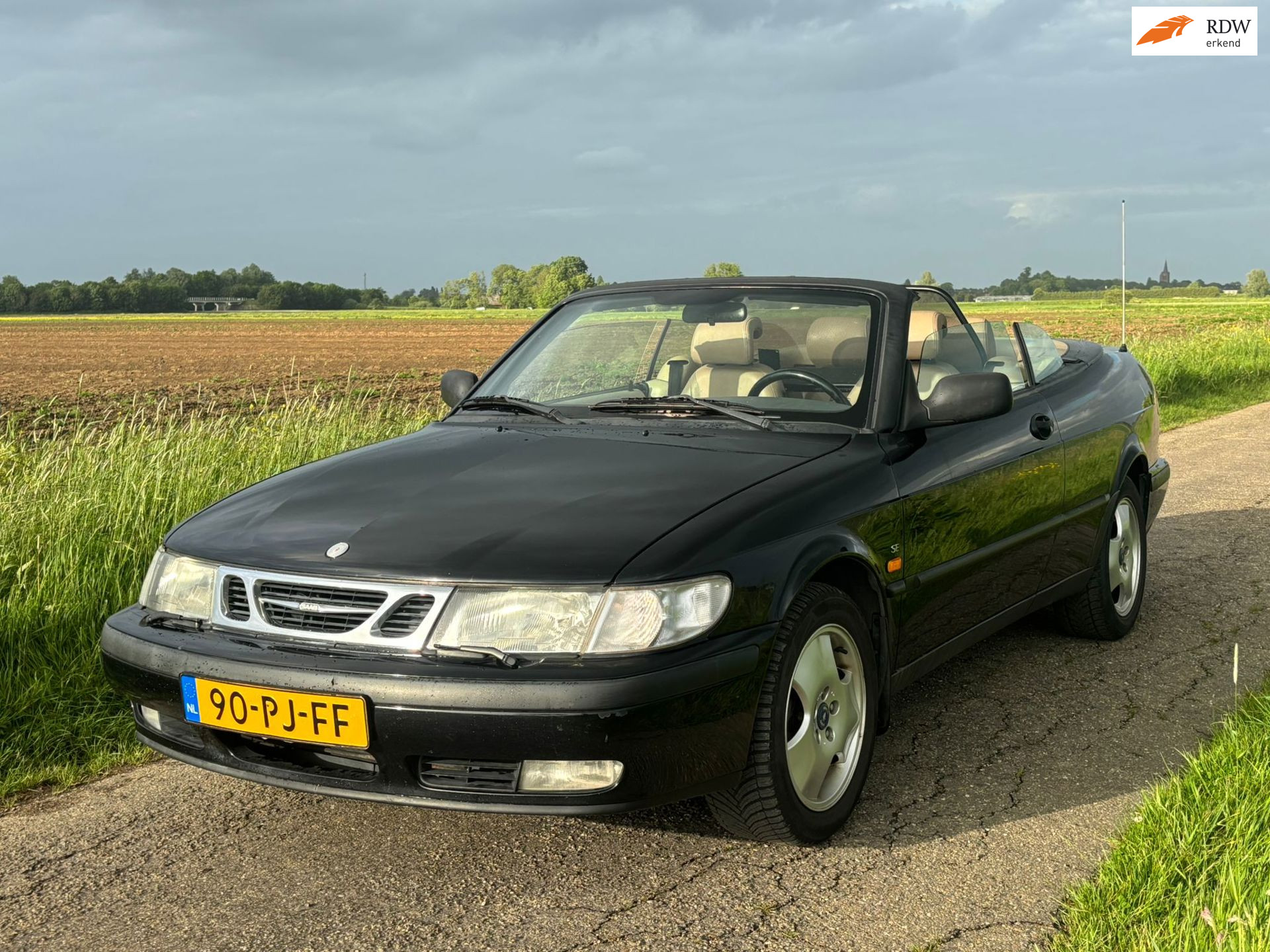 Saab Saab 9-3 2.0 SE automaat / cabrio 2000 - voorkant