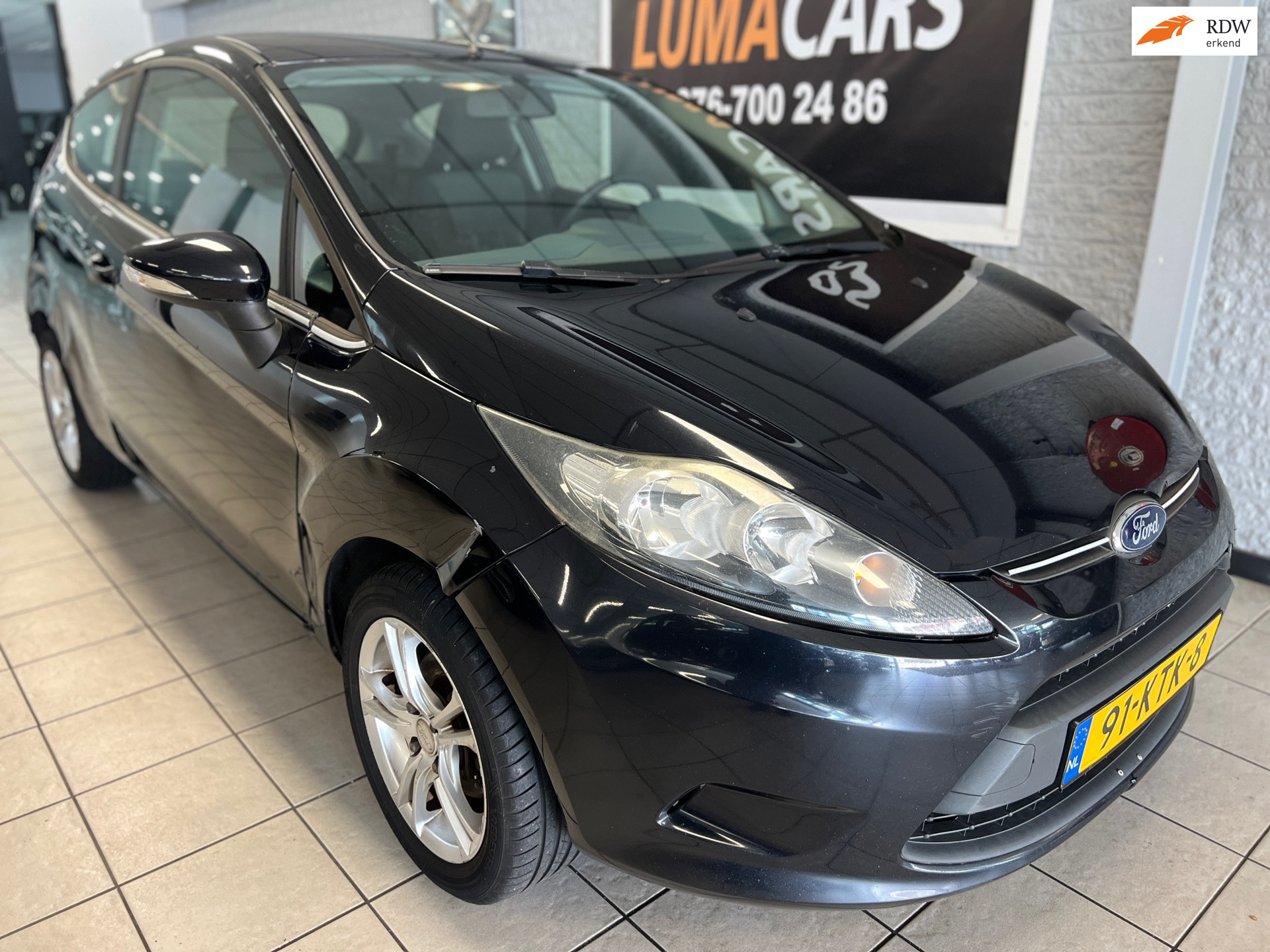 Ford Fiesta 1.25 Limited |NW APK | Airco |Distri. vervangen 2010 - voorkant