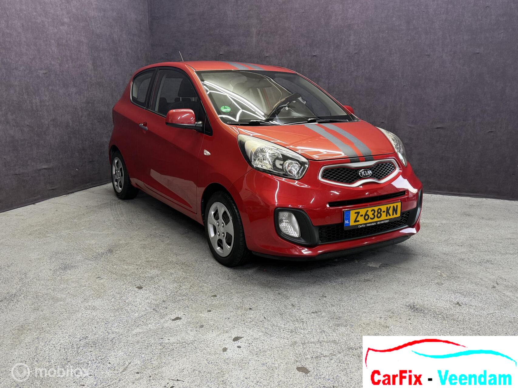 Kia Picanto 1.0 CVVT EconomyLine 2014 - voorkant