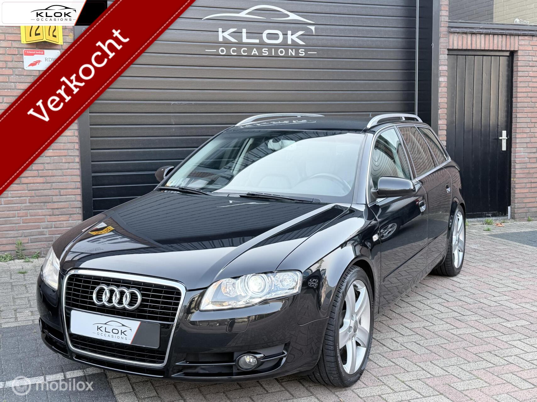 Audi Audi A4 2.0 TFSI Advance Leer Trekhaak Clima Cruise 2007 - voorkant