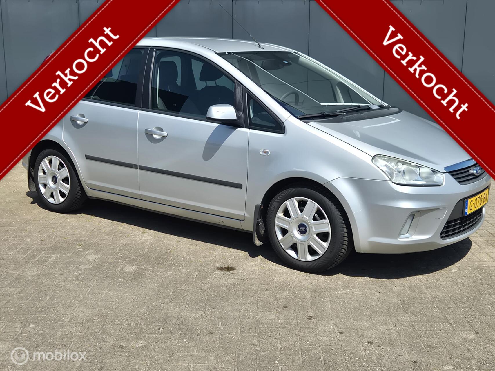 Ford C-max 1.6-16V Ghia|Airco|Trekhaak|APK 8-2027 2008 - voorkant
