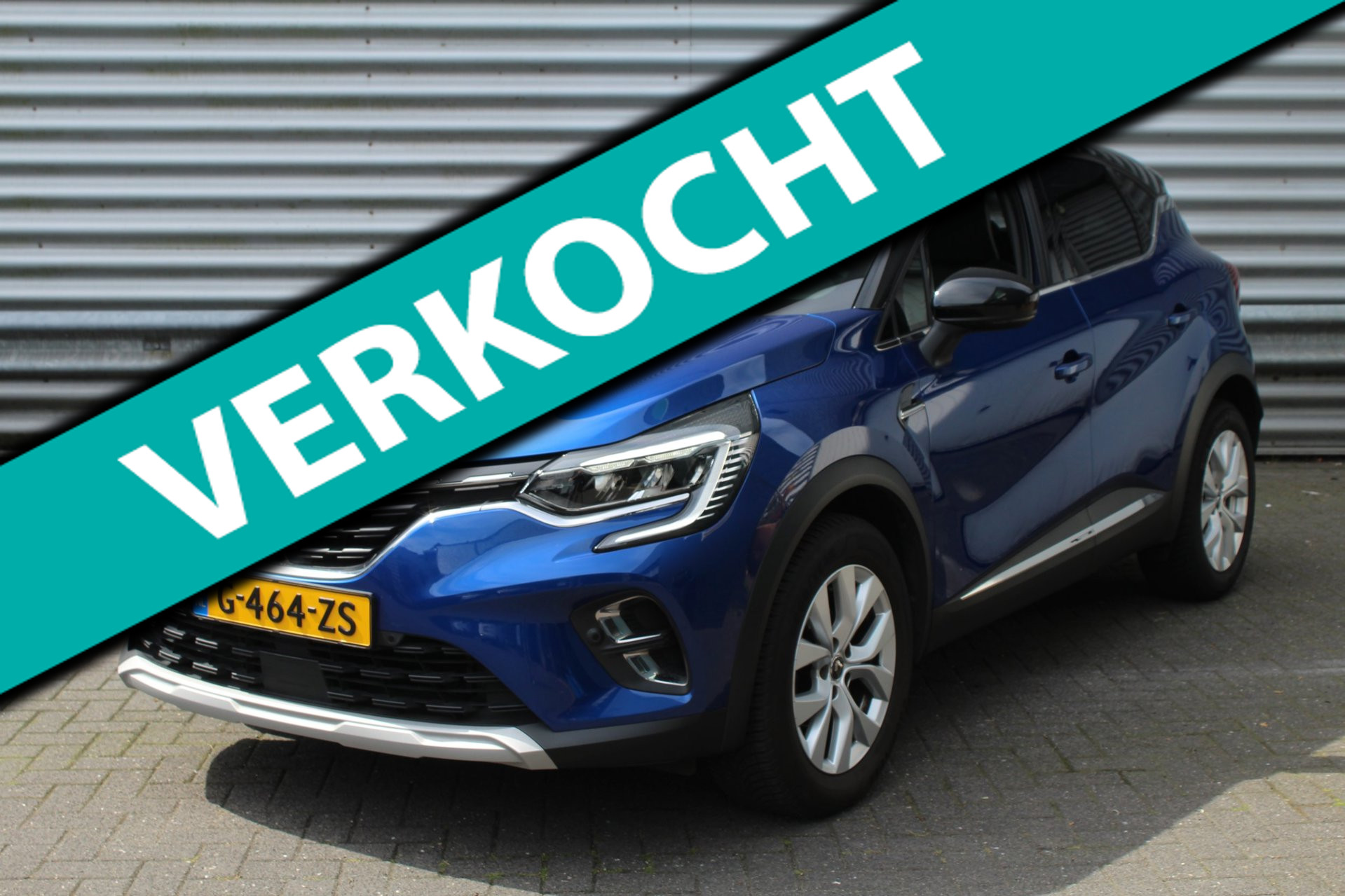 Renault Captur 1.0 TCe 101pk Intens Model 2020 NL- Auto NAP Clima Carplay 2019 - voorkant
