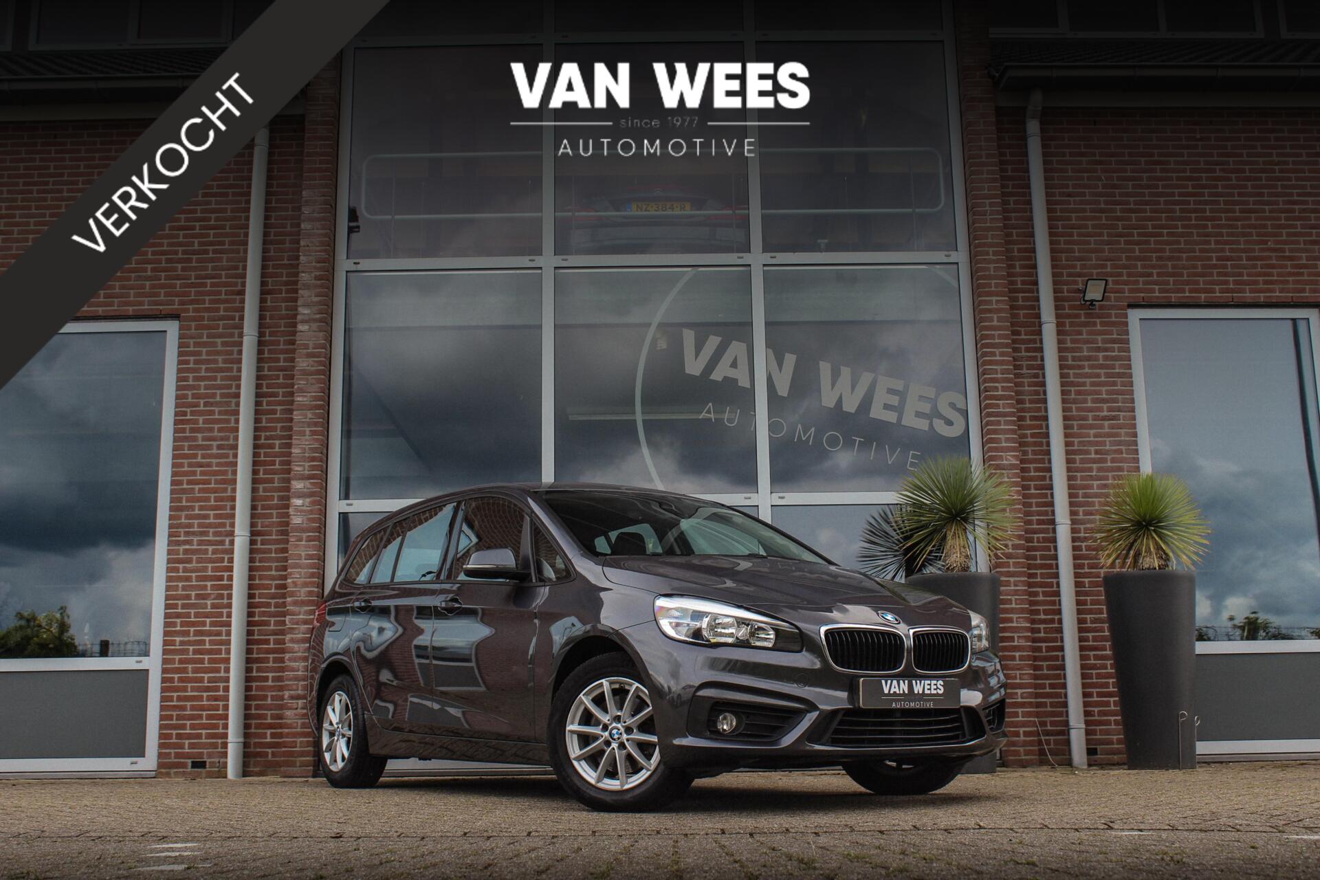 BMW 218d Gran Tourer 218d 7p. High Executive | Automaat | PDC | Sportstuur | Cruise control | Climate control | Navi | Bluetooth | 16 inch | Origineel | 150 pk | 2016 - voorkant