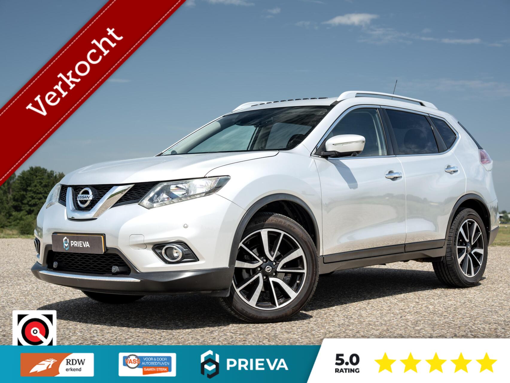 Nissan Nissan X-trail 1.6 DIG-T Business FULL OPTION| NAP | 360° Camera | Trekhaak | Pano | Elektrische Achterklep 2015 - voorkant