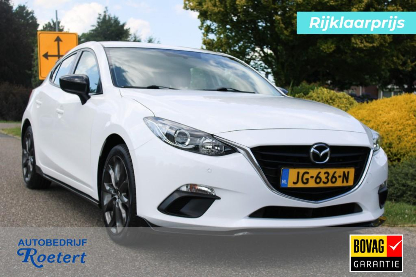 Mazda Mazda3 1.5 TS 101pk. Airco/PDC/Radio/StartStop/Lichtmet.velgen 2016 - voorkant