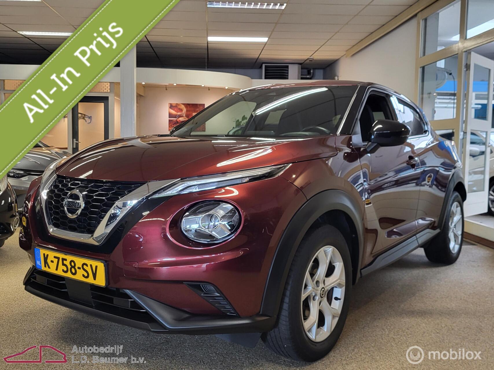 Nissan Juke 1.0 DIG-T N-Connecta 2021 - voorkant