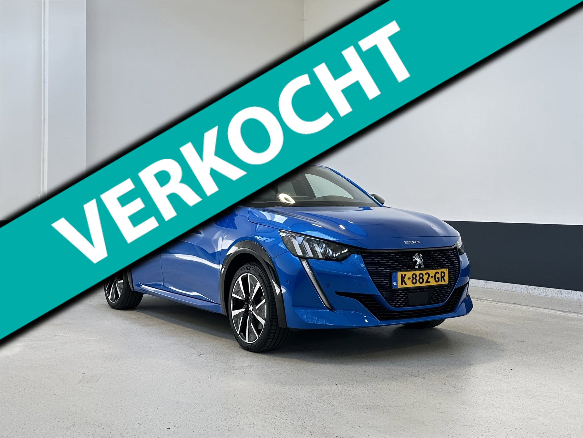 Peugeot 208 EV GT 350 50 kWh | SOH 92.5 % | Apple Carplay/ Android Auto| Camera | 1 Eig | 2020 - voorkant