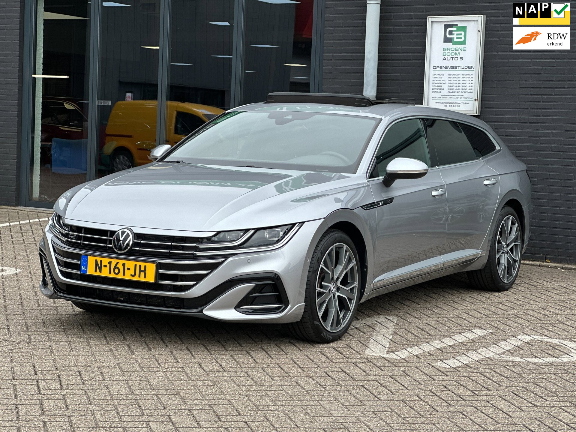 Volkswagen Arteon 1.4 TSI eHybrid R-Line Business+/PANO-DAK/CAMERA/CARPLAY/NL-AUTO NAP!! 2021 - voorkant