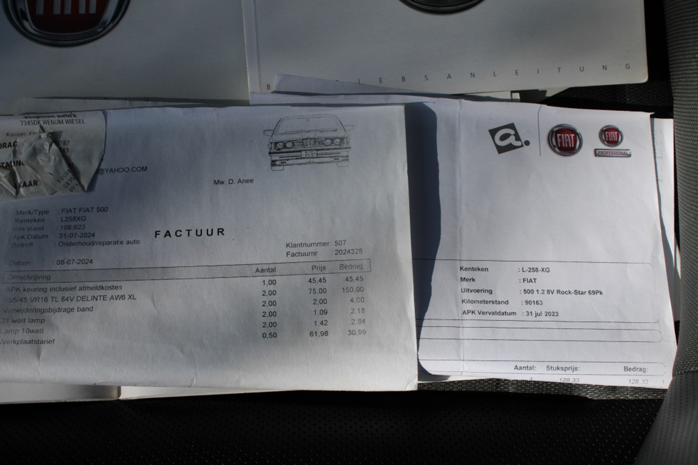 Foto van Fiat 500