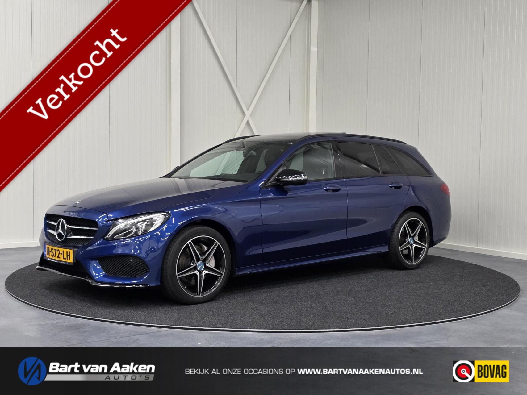 Mercedes-Benz C 180 D 180 CDI Sport Edition Leder Panormadak 2017 - voorkant