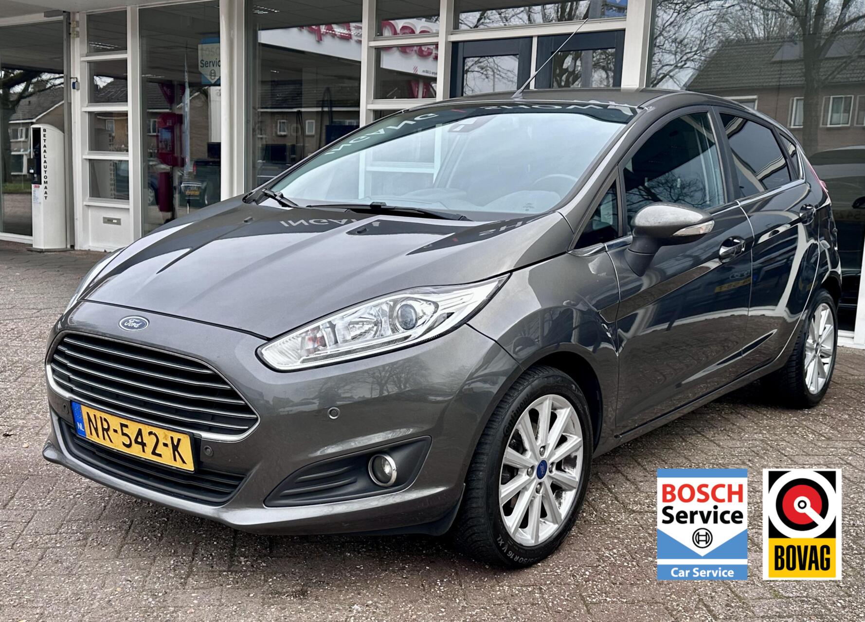 Ford Fiesta 1.0 EcoBoost Titanium Bluetooth, Navi, Climat, Pdc, LM.. 2017 - voorkant
