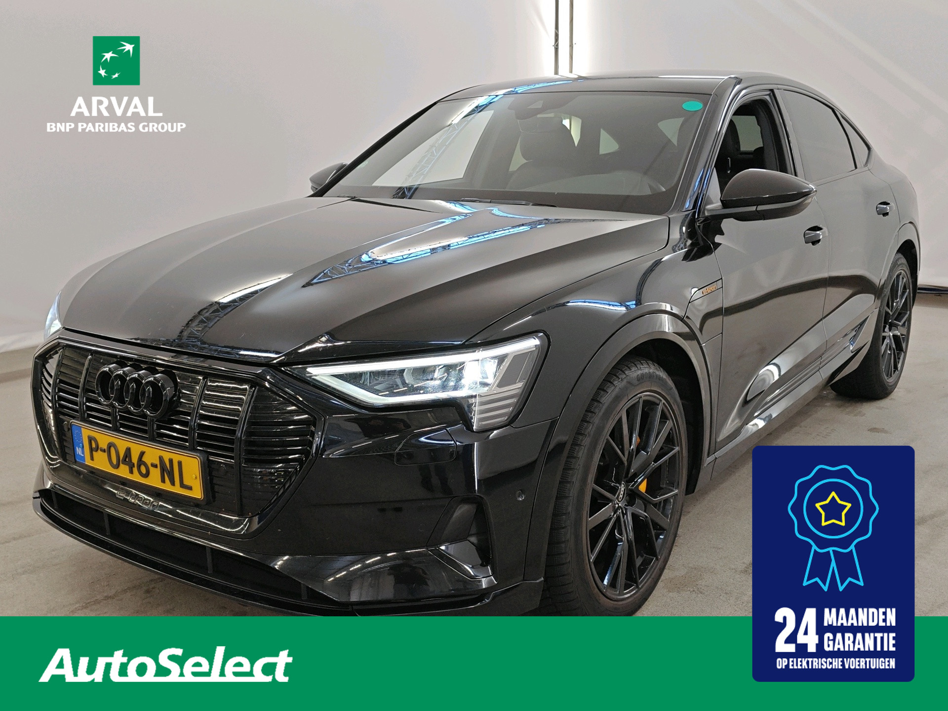 Audi E-tron Sportback 55 55 quattro 95 kWh 408pk Advanced edition Plus | SOH 90% | Leder | Optiek Zwart | 21" Velgen |  Camera | PDC 2022 - voorkant