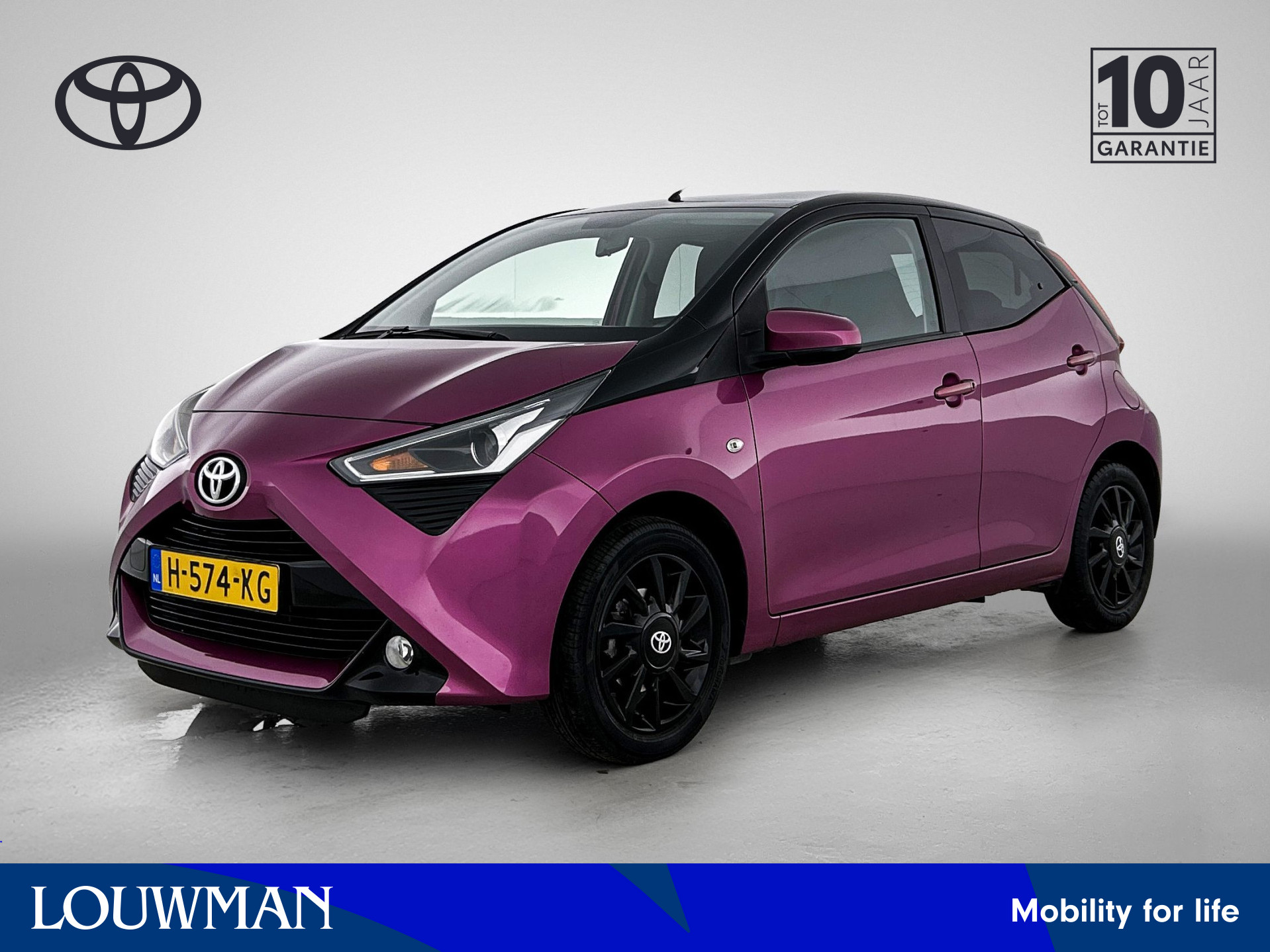 Toyota Toyota Aygo 1.0 VVT-i x-Cite 2018 - voorkant