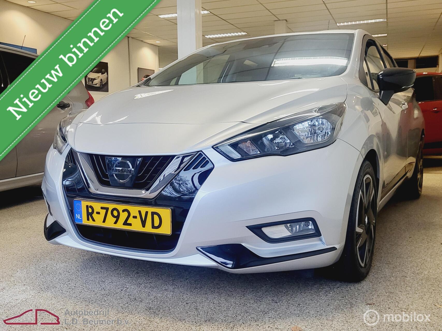 Nissan Nissan Micra 1.0 IG-T N-Design Navi Bose *NL, RIJKLAARPRJS!* 2022 - voorkant