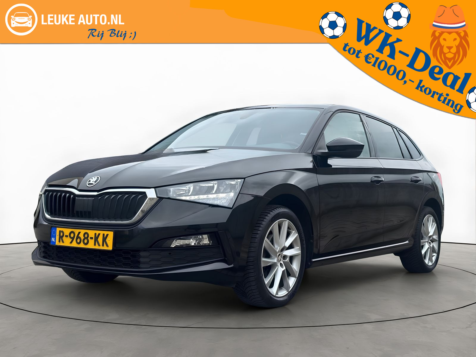 Skoda Scala 1.0 TSI 110PK Automaat Ambition 2022 - voorkant