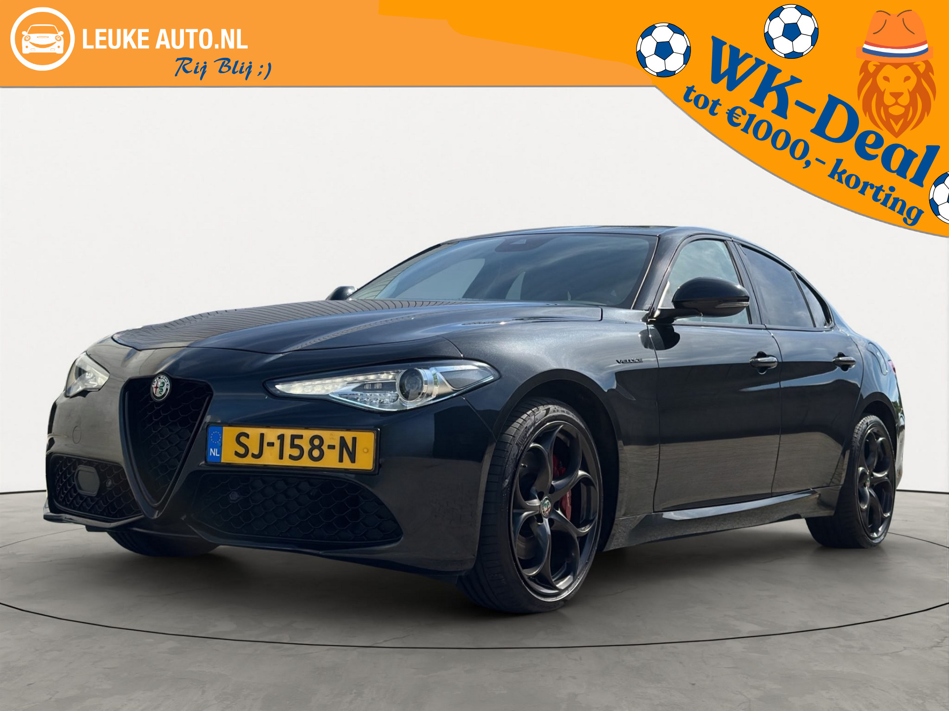 Alfa Romeo Giulia 2.0 T 280PK AWD Veloce Q4 2018 - voorkant