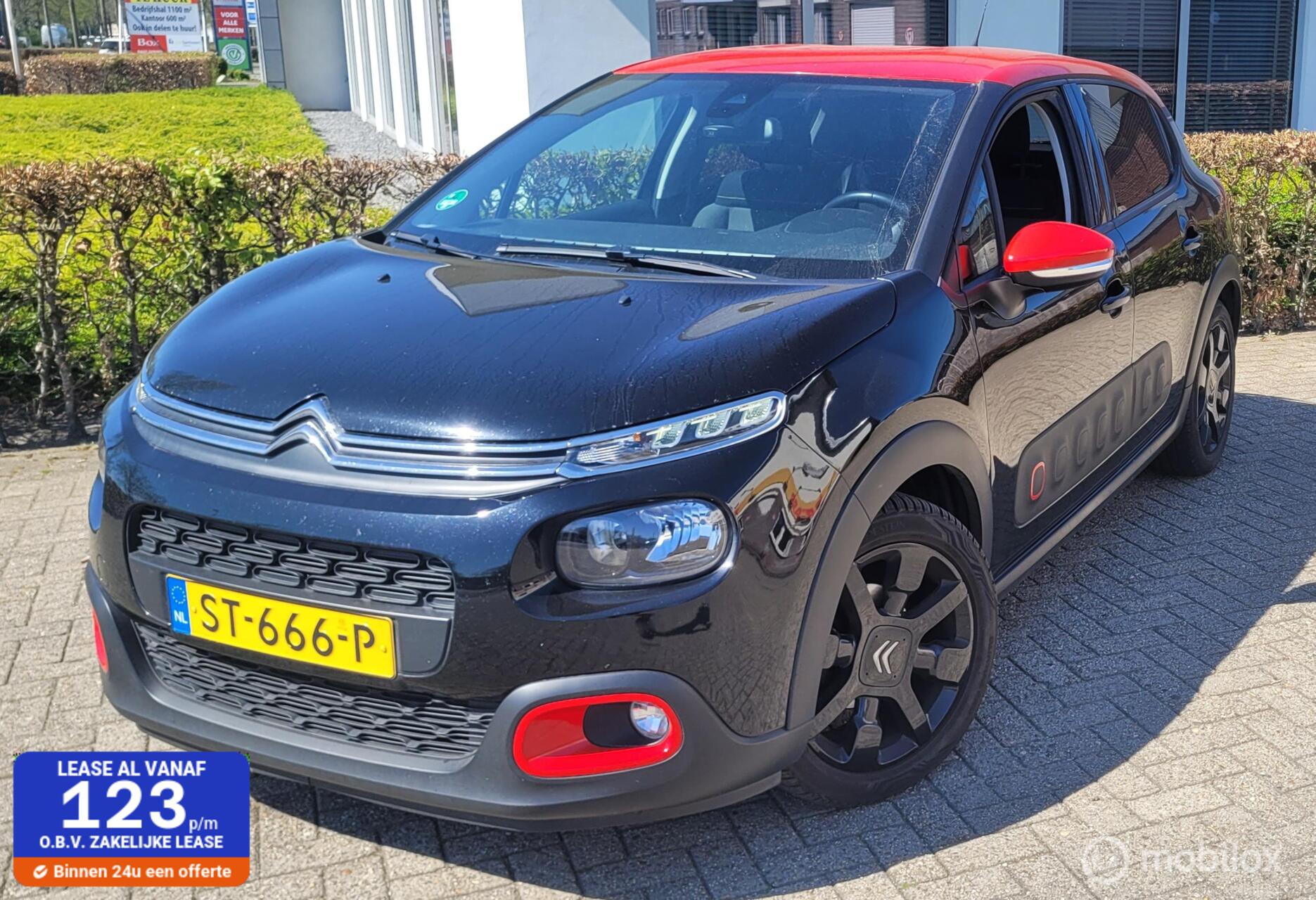 Citroen C3 1.2 PureTech Shine 2018 - voorkant