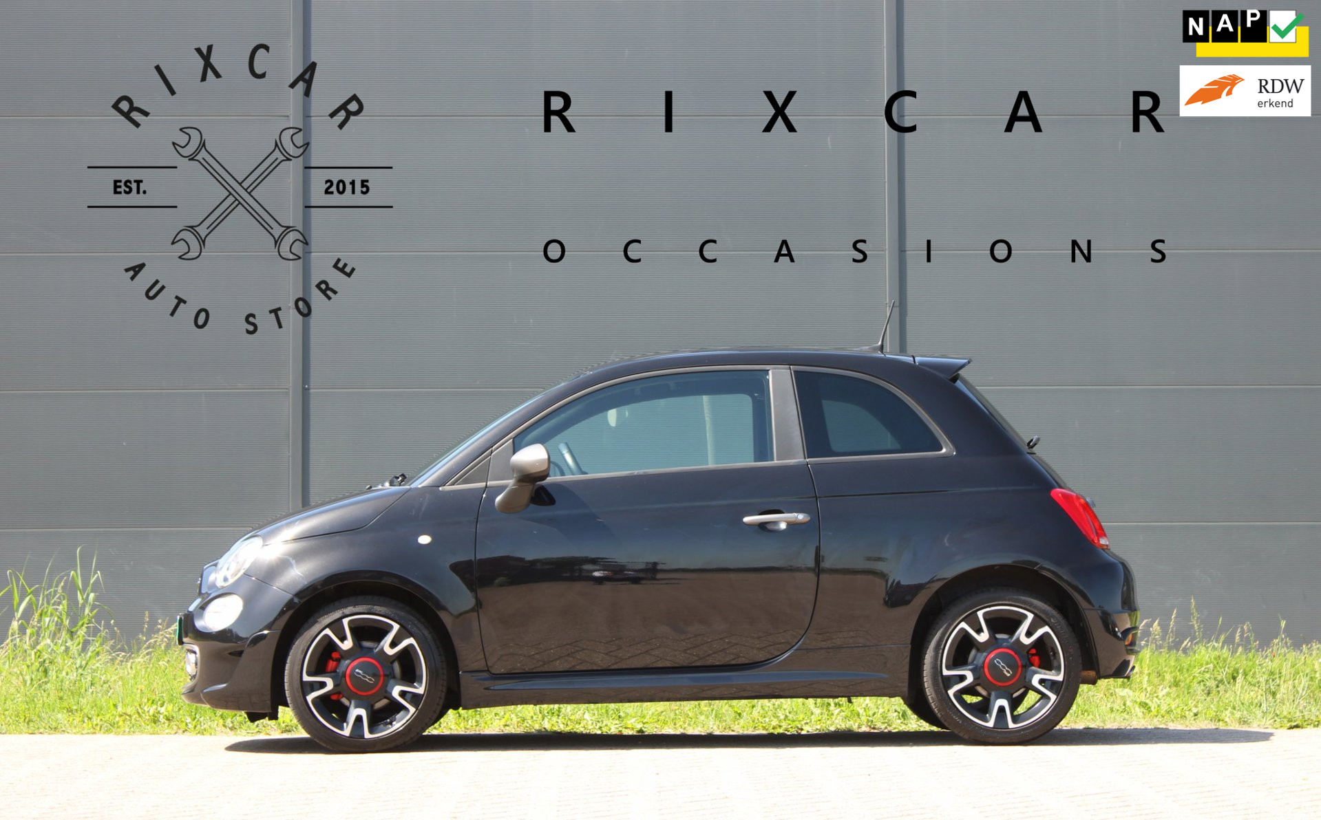 Fiat Fiat 500 0.9 TwinAir Turbo Sport 105PK !!NIEUWBINNEN!! 2018 - voorkant