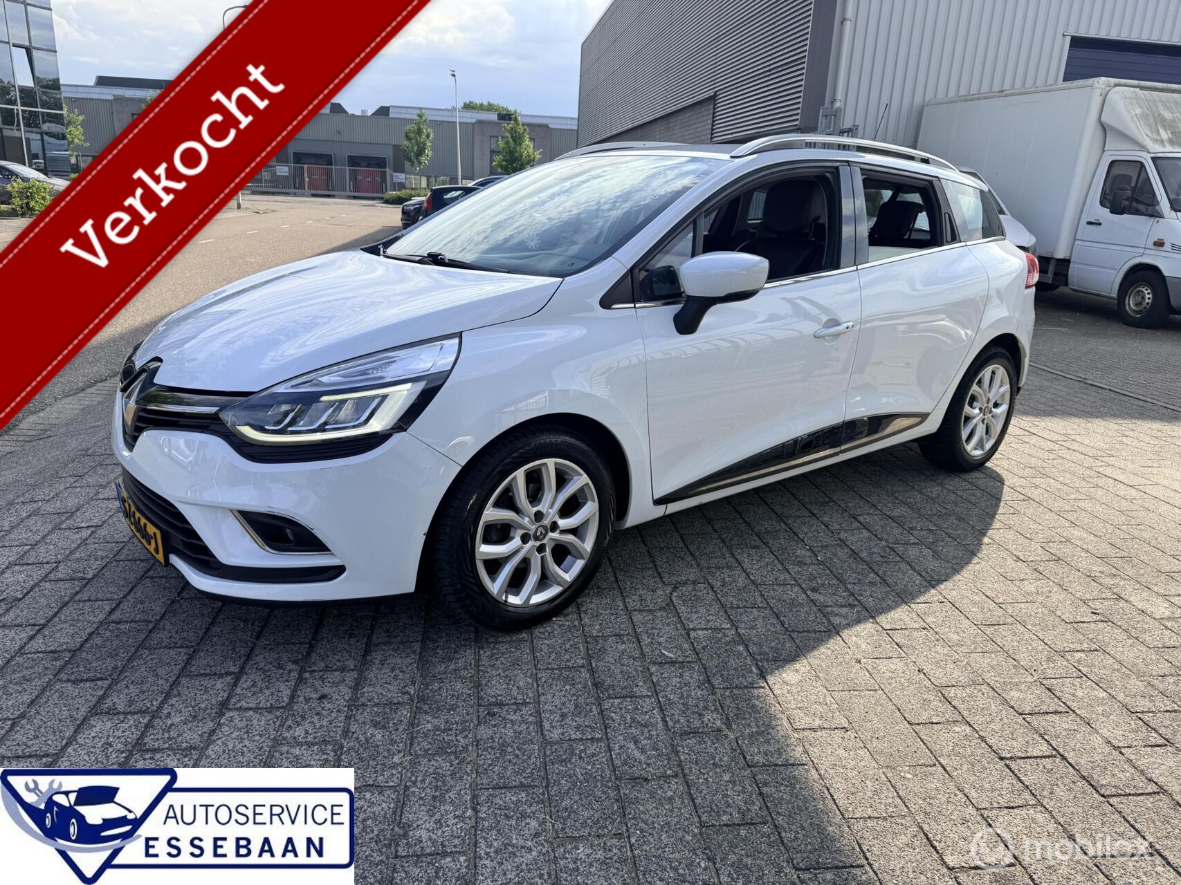 Renault Clio 0.9 TCe Intens|Airco|Navi|Keyless|Org NL 2018 - voorkant