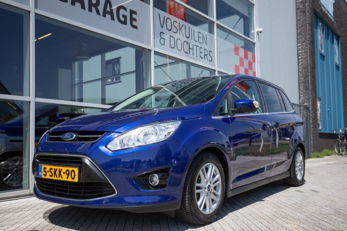 Ford Grand C-max 1.0 Titanium 7p. Trekhaak | Volledige Historie | Camera 2013 - voorkant