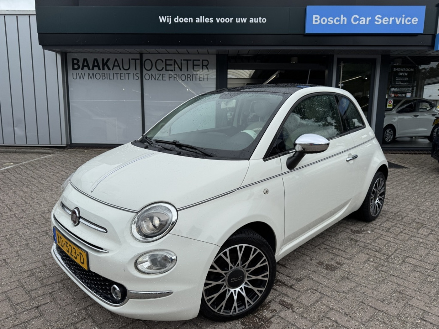 Fiat Fiat 500 0.9 TA T Collezione | Panoramadak | Climate | NL Auto 2018 - voorkant